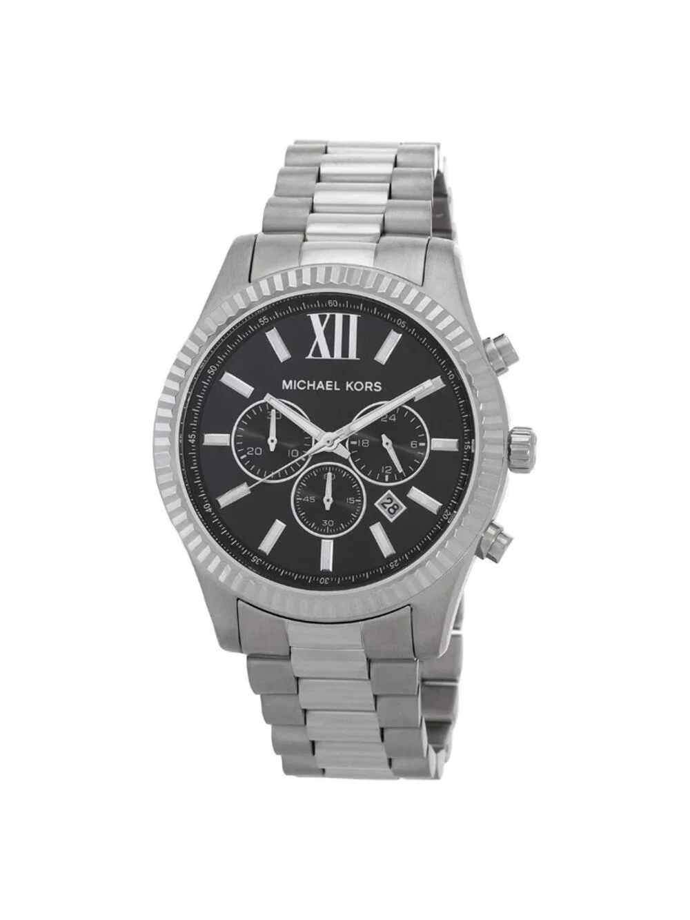 NWT Michael Kors Lexington Chronograph Quartz Watch and Card Case Gift Set